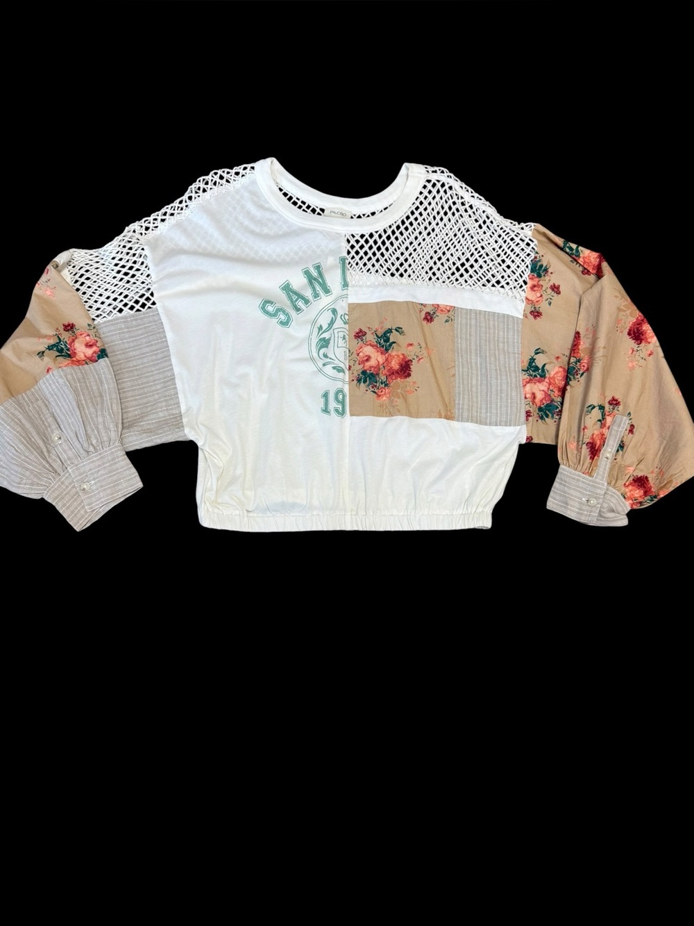 Anthropologie Patchwork Top NWT Size Small